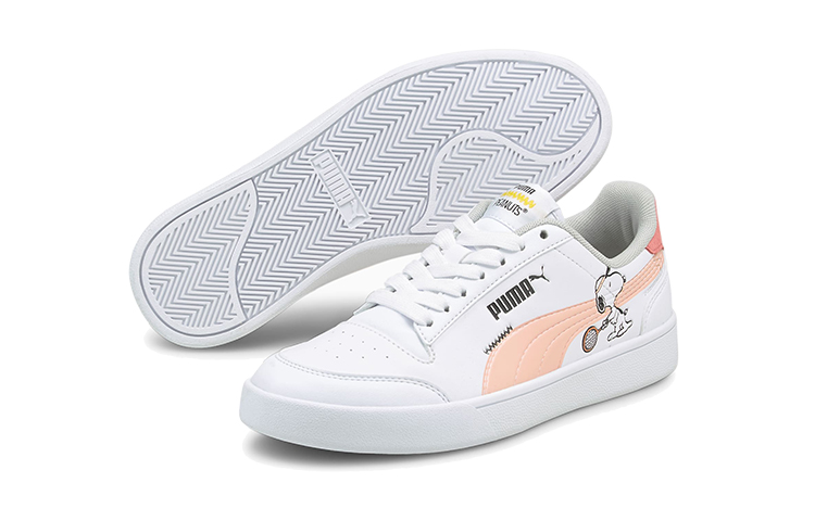 Purchase (Grade School) Peanuts x Puma Shuffle ''Woodstock - Weiß Aprikose'' 375739-02