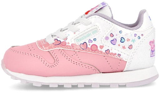 (小童) 小猪佩奇 x Reebok Classic Leather '泡泡与心心' GZ6483 Buy (小童) 小猪佩奇 x Reebok Classic Leather '泡泡与心心' GZ6483