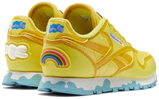 (小學級)小豬佩奇 x Reebok 經典皮革鞋 '力量黃' H05207 Shop (小學級)小豬佩奇 x Reebok 經典皮革鞋 '力量黃' H05207