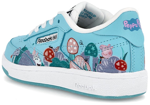 (Kanak-Kanak) Peppa Pig x Reebok Club C 'Scavenger Hunt' GZ6486 Purchase (Kanak-Kanak) Peppa Pig x Reebok Club C 'Scavenger Hunt' GZ6486