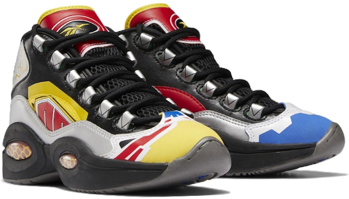 (Reebok Escolares) Power Rangers x Reebok Question Mid 'Modo Batalla Megazord!' GY0588 Lookbook (Reebok Escolares) Power Rangers x Reebok Question Mid 'Modo Batalla Megazord!' GY0588