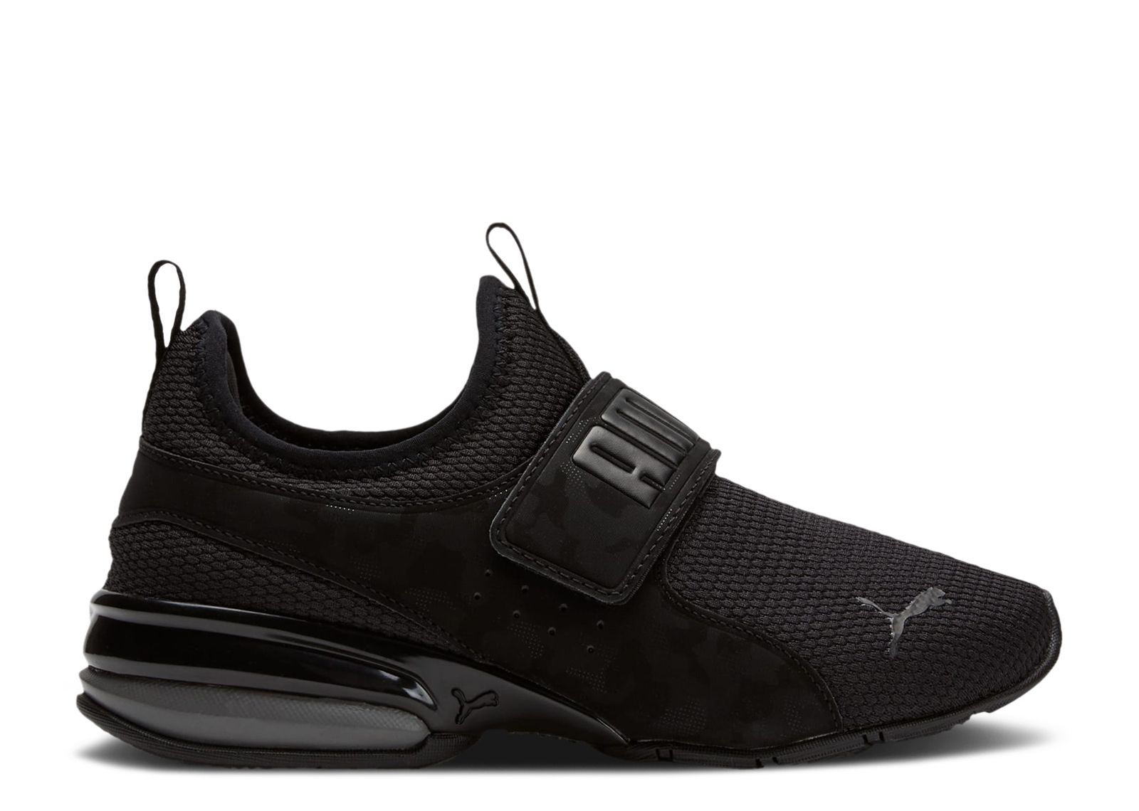 (Grade School) Puma Axelion Slip-On 'Camo - Black Castlerock' 378134-01