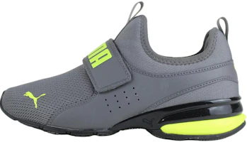 (Grade School) Puma Axelion Slip-On 'Castlerock Lime' 376750-11 (Grade School) Puma Axelion Slip-On 'Castlerock Lime' 376750-11