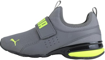 (Grade School) Puma Axelion Slip-On 'Castlerock Lime' 376750-11 (Grade School) Puma Axelion Slip-On 'Castlerock Lime' 376750-11