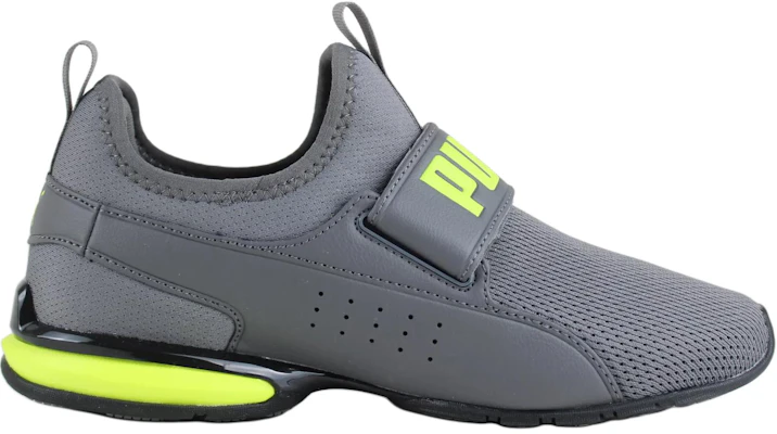 (Pour Enfants) Puma Axelion Slip-On ''Gris Château Lime'' 376750-11 Order (Pour Enfants) Puma Axelion Slip-On ''Gris Château Lime'' 376750-11