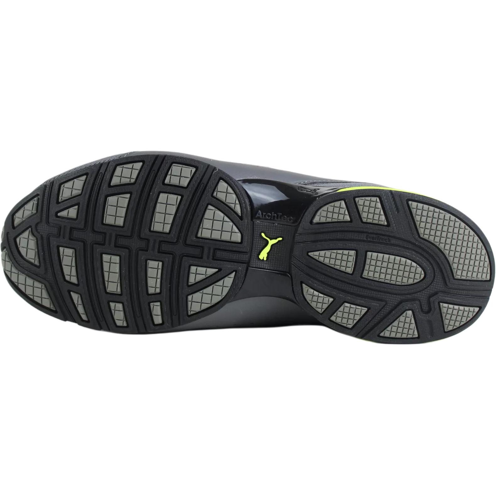 Details for (Pour Enfants) Puma Axelion Slip-On ''Gris Château Lime'' 376750-11