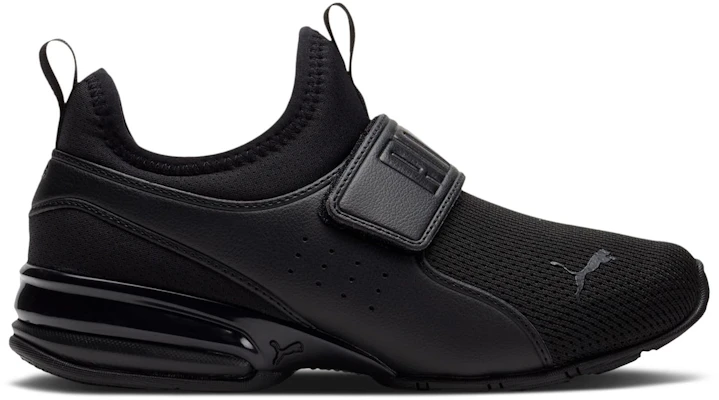 (Pour Enfants) Puma Axelion Slip-On ''Triple Black'' 376750-01 Buy (Pour Enfants) Puma Axelion Slip-On ''Triple Black'' 376750-01
