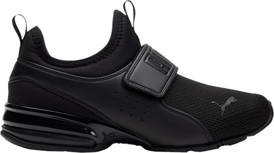 (小學生款)Puma Axelion 無帶款「全黑」376750-01 Buy (小學生款)Puma Axelion 無帶款「全黑」376750-01