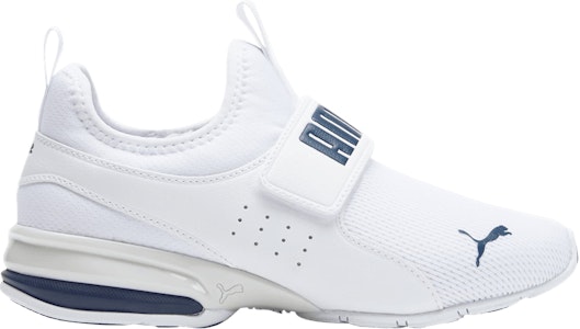 (小學年級) Puma Axelion 無鞋帶款 '白色海洋藍' 376750-10 Buy (小學年級) Puma Axelion 無鞋帶款 '白色海洋藍' 376750-10