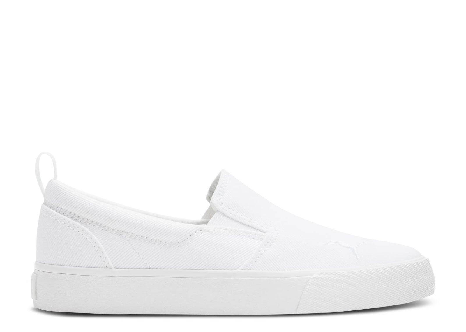 (Grade School) Puma Bari Slip-On 'White Silver' 387432-01
