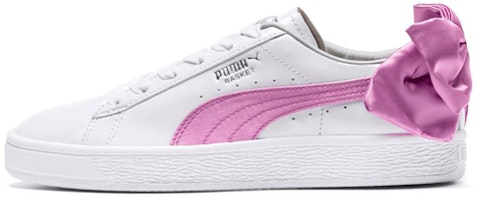 (Grade School) Puma Basket Bow Patent 'White Orchid' 367621-02 (Grade School) Puma Basket Bow Patent 'White Orchid' 367621-02
