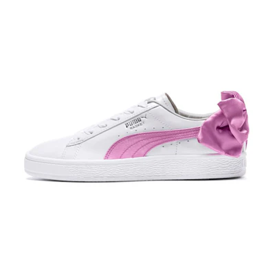 (GS) Puma Basket Bow Patent 'White Orchid'