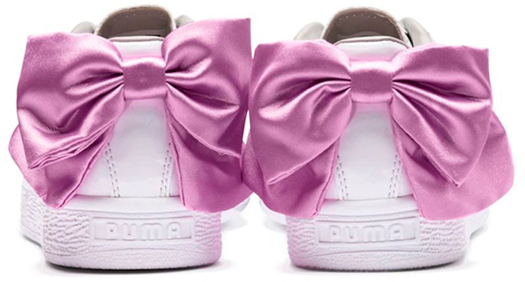 (Grade School) Puma Basket Bow Patent 'White Orchid' 367621-02 Purchase (Grade School) Puma Basket Bow Patent 'White Orchid' 367621-02