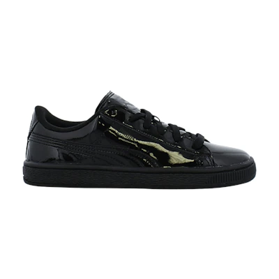 (GS) Puma Basket Classic Patent 'Black'