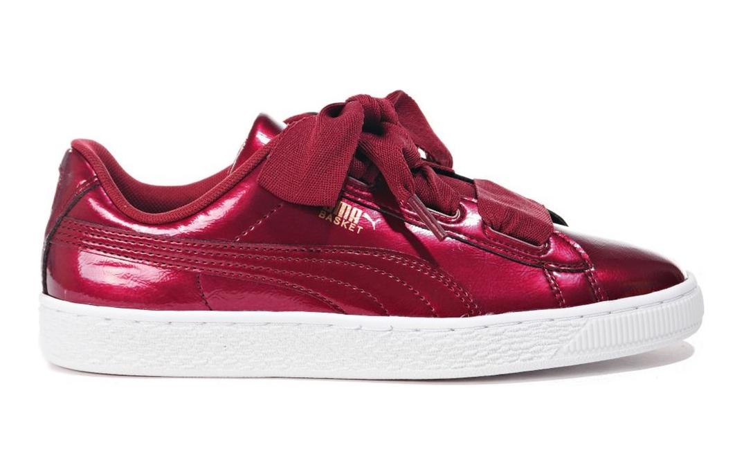 Order (小童款) 彪马Basket Heart Glam '藏红色' 364917-02