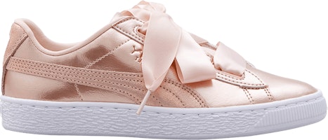 (Grade School) Puma Basket Heart Lunar Lux 'Cream Tan' 365993-02 (Grade School) Puma Basket Heart Lunar Lux 'Cream Tan' 365993-02