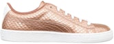 Order (Kanak-Kanak) Puma Basket Metallic Emboss 'Copper Rose' 365807-01