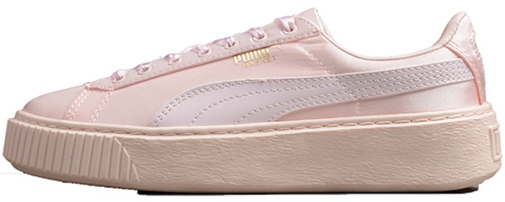 (Grade School) Puma Basket Platform Tween Jr 'Pearl' 365133-01 Buy (Grade School) Puma Basket Platform Tween Jr 'Pearl' 365133-01