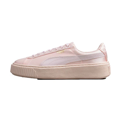 (GS) Puma Basket Platform Tween Jr 'Pearl'