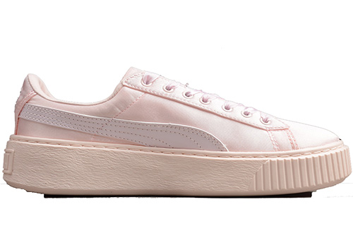 Order (Kanak-Kanak) Puma Basket Platform Tween Jr 'Pearl' 365133-01