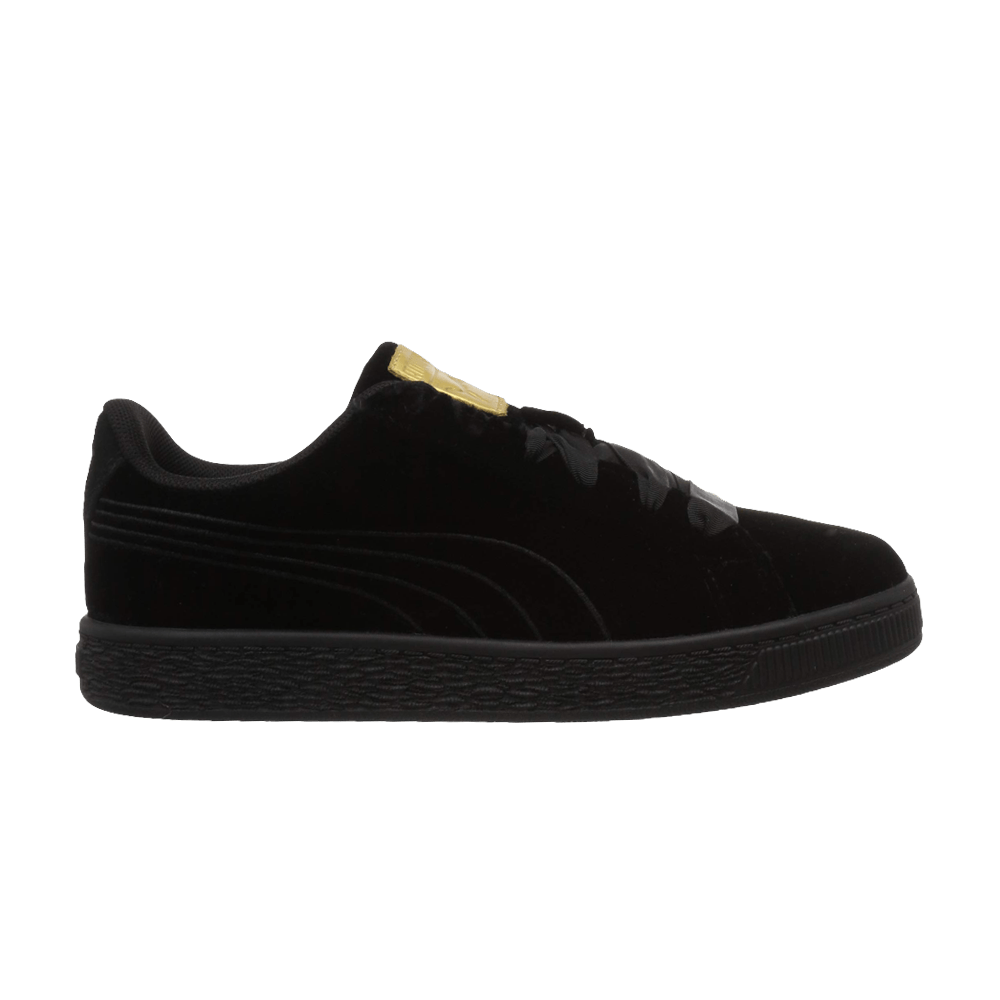 Buy 푸마 바스켓 벨루어 (검정) 366386-03