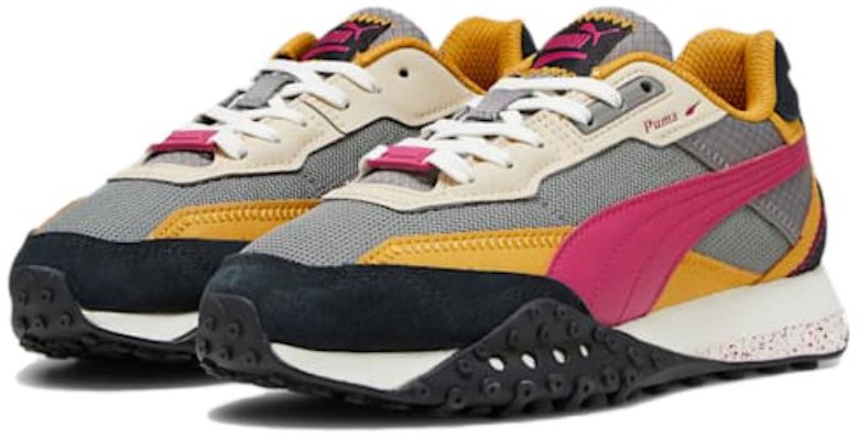 (兒童款)Puma Blacktop Rider Lithium 大童 '鑄鐵多色' 394380-02 Details for (兒童款)Puma Blacktop Rider Lithium 大童 '鑄鐵多色' 394380-02