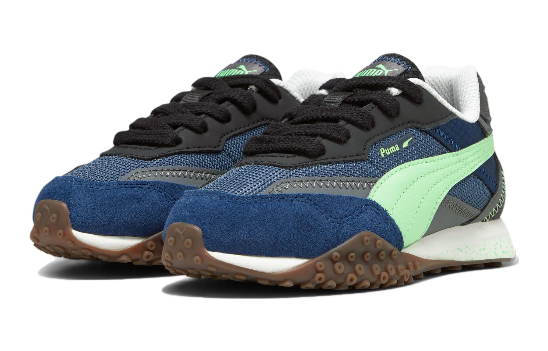 Lookbook （小學）Puma 黑白橫行者 鋰小童鞋 ‘墨藍' 394381-01