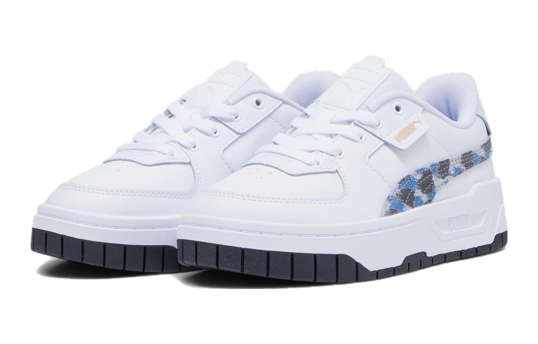 Lookbook (Kanak-Kanak) Puma Cali Dream Besar 'Cetakan Haiwan - Putih Biru Lumba' 391999-02