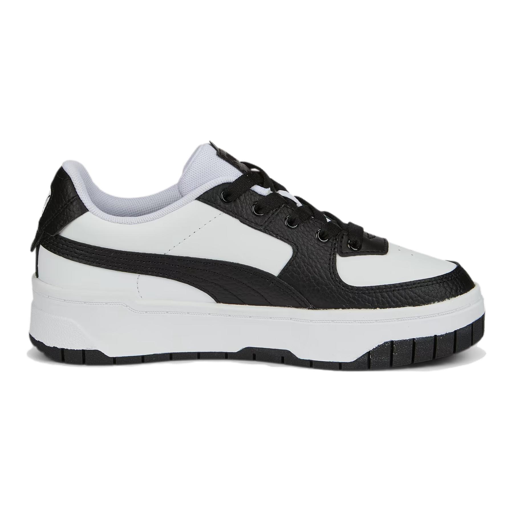 Order (Escolar) Puma Cali Dream Leather 'Negro Blanco' 387888-02