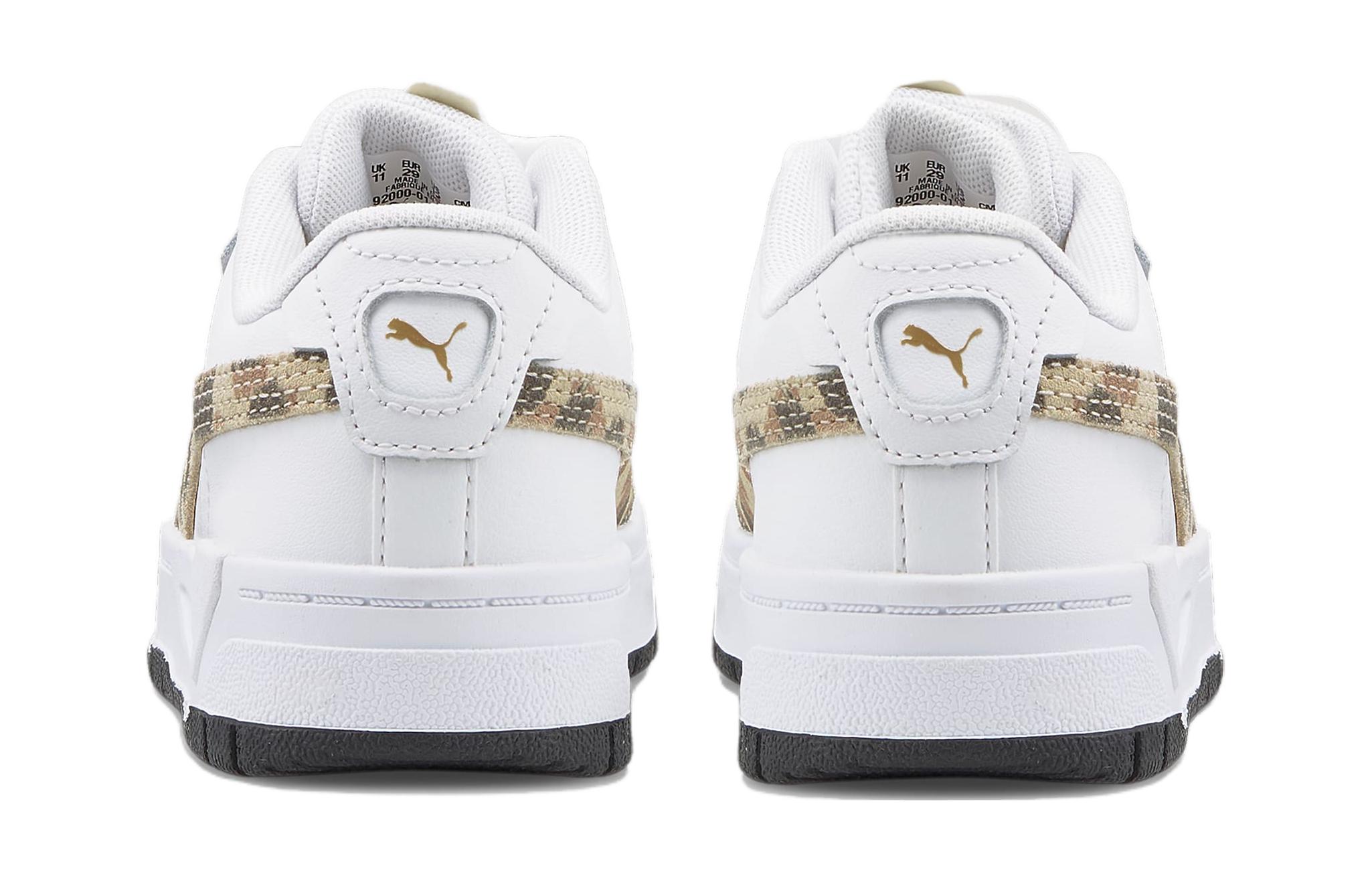 (GS) Puma Cali Dream Little Kid 'Animal Print - White Granola' 圖 4