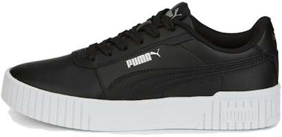 (Grade School) Puma Carina 2.0 'Black Silver' 386185-01 (Grade School) Puma Carina 2.0 'Black Silver' 386185-01