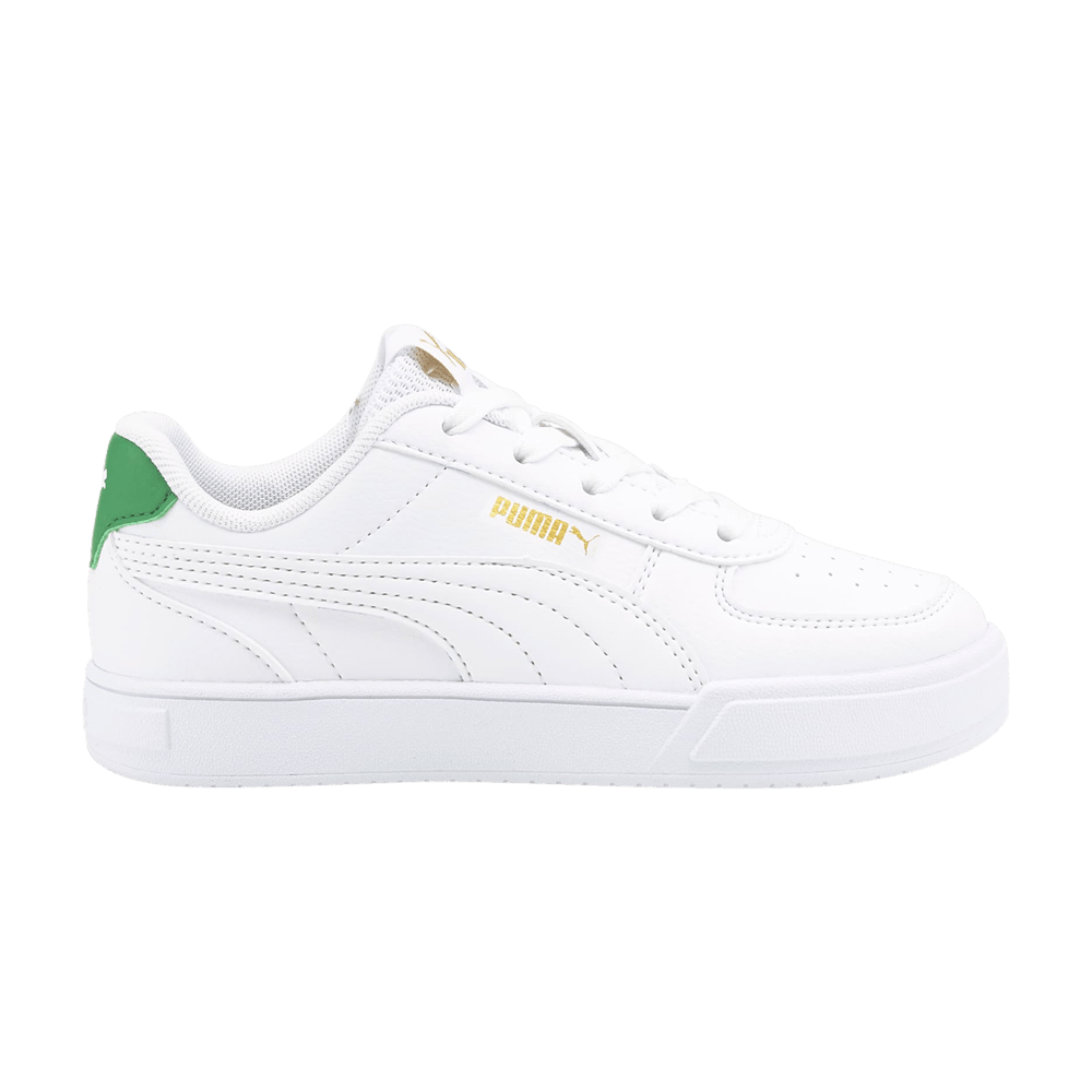 (GS) Puma Caven Little Kid 'White Green'