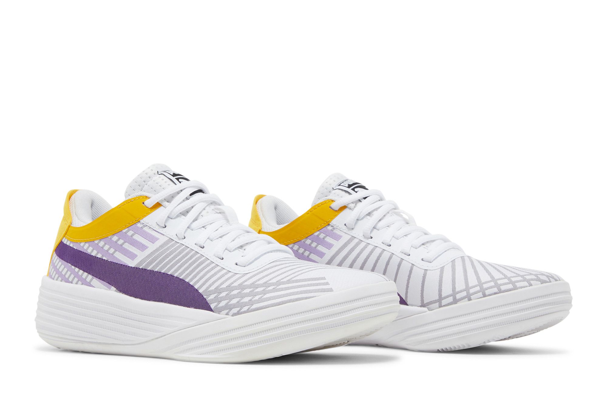 Cheap Puma Clyde All-Pro GS ''Bianco Spectra Giallo'' 194367-10