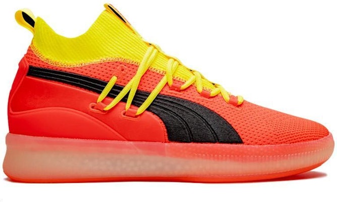 (Grade School) Puma Clyde Court 'Red Blast' 192986-02 Order (Grade School) Puma Clyde Court 'Red Blast' 192986-02