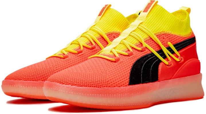 (Grade School) Puma Clyde Court 'Red Blast' 192986-02 Lookbook (Grade School) Puma Clyde Court 'Red Blast' 192986-02
