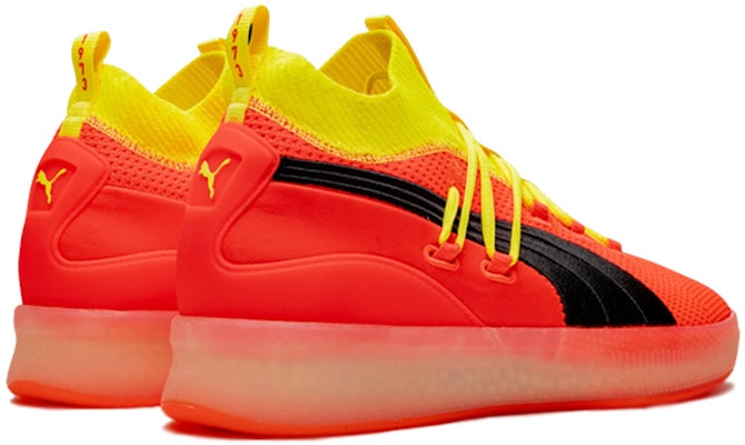 (小学款) Puma Clyde Court '红色冲击' 192986-02 Shop (小学款) Puma Clyde Court '红色冲击' 192986-02