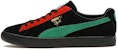 Puma Clyde MIJ RC 'Hitam/A.Hijau' (Untuk Sekolah Rendah) 394398-01