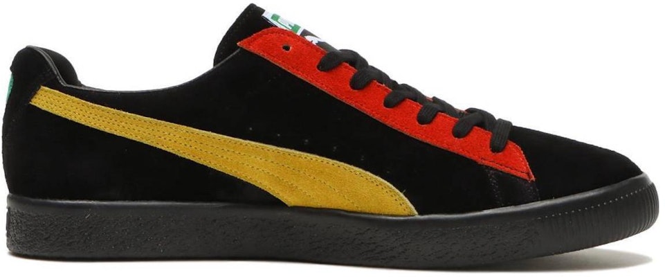 (Grade School) Puma Clyde MIJ RC 'Black/A.Green' 394398-01 Order (Grade School) Puma Clyde MIJ RC 'Black/A.Green' 394398-01