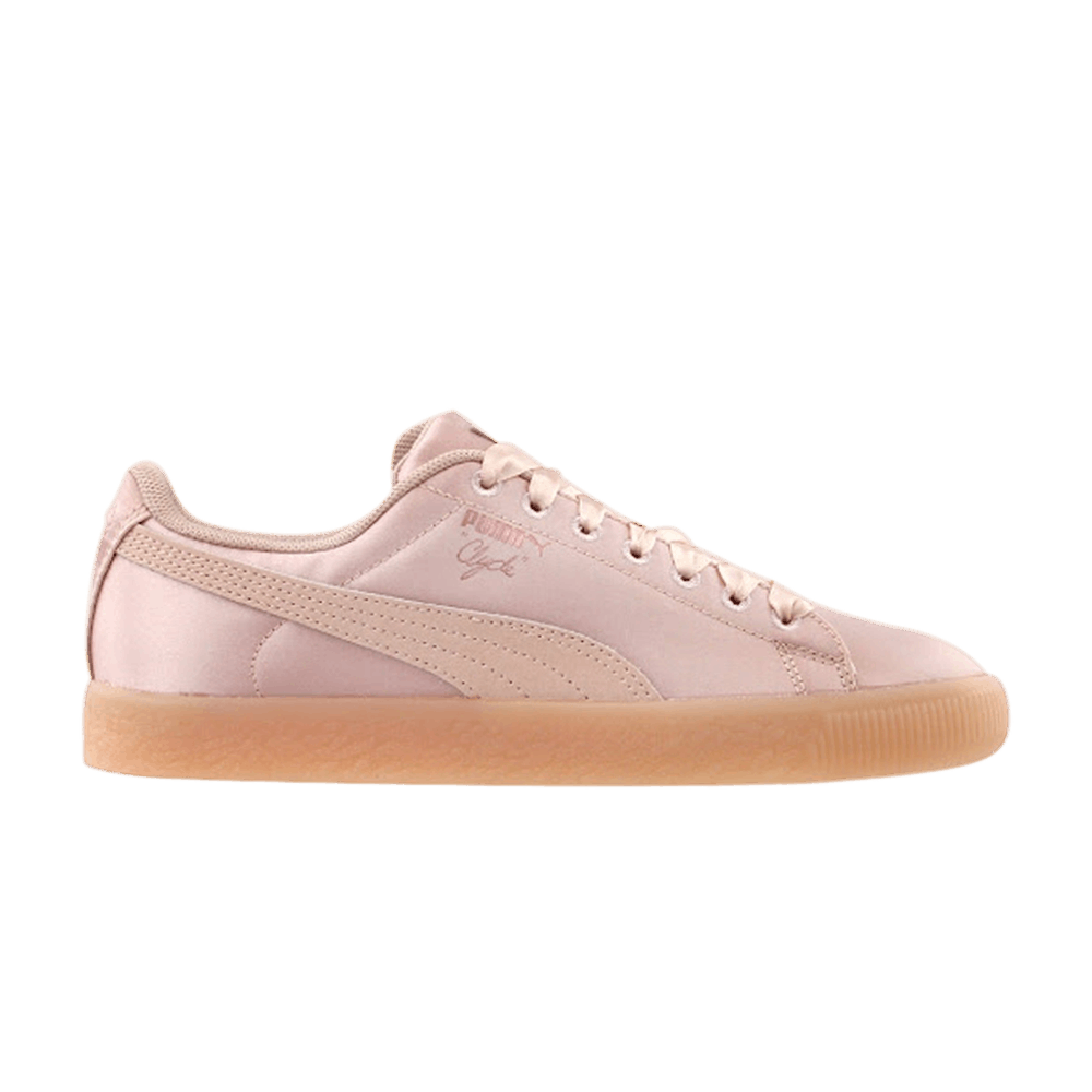 (Grade School) Puma Clyde Satin 'Rose Cameo Gold' 367469-02