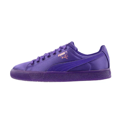 (GS) Puma Clyde Satin 'Violet Indigo'