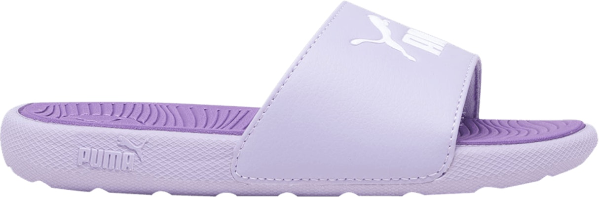 (Grade School) Puma Cool Cat 2.0 Slide Little Kid 'Vivid Violet' 390884-17 Buy (Grade School) Puma Cool Cat 2.0 Slide Little Kid 'Vivid Violet' 390884-17