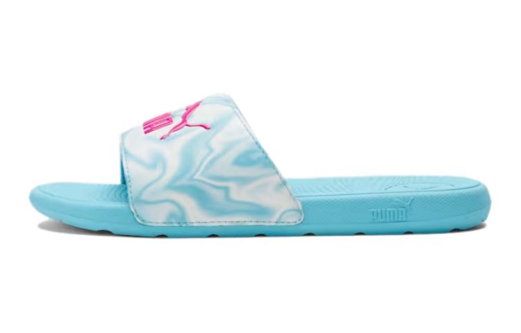 (Grade School) Puma Cool Cat 2.0 Slide Little Kid 'Hero Blue Marble' 392985-01