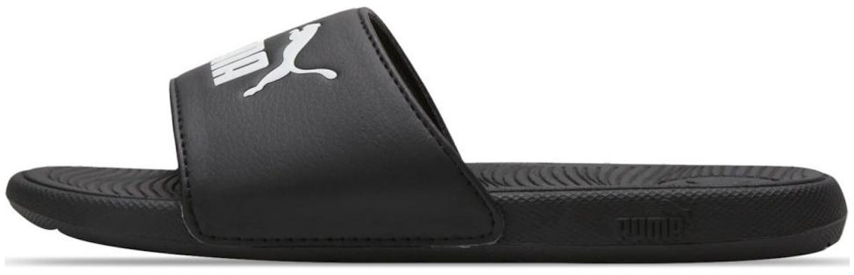 (Grade School) Puma Cool Cat 2.0 Slides Big Kid 'Black White' 390881-01 Buy (Grade School) Puma Cool Cat 2.0 Slides Big Kid 'Black White' 390881-01