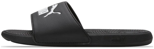 (Grade School) Puma Cool Cat 2.0 Slides Big Kid 'Black White' 390881-01 (Grade School) Puma Cool Cat 2.0 Slides Big Kid 'Black White' 390881-01