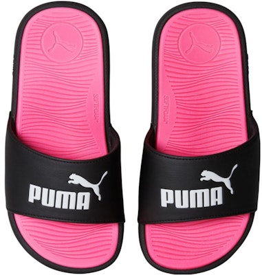 (Grade School) Puma Cool Cat 2.0 Slides Big Kid 'Black Knockout Pink' 390881-03 Lookbook (Grade School) Puma Cool Cat 2.0 Slides Big Kid 'Black Knockout Pink' 390881-03