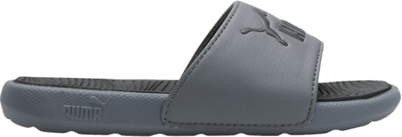 (Grade School) Puma Cool Cat 2.0 Slides Little Kid 'Cool Dark Grey' 390884-02 (Grade School) Puma Cool Cat 2.0 Slides Little Kid 'Cool Dark Grey' 390884-02
