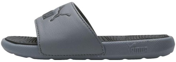 (Grade School) Puma Cool Cat 2.0 Slides Little Kid 'Cool Dark Grey' 390884-02 (Grade School) Puma Cool Cat 2.0 Slides Little Kid 'Cool Dark Grey' 390884-02