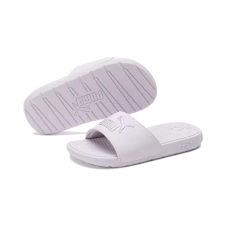 Shop (Peringkat Sekolah) Puma Cool Cat 2.0 Selipar Kanak-kanak 'Lavender Fog' 390884-10
