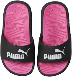 GS プーマ クールキャット2.0 サンダル (黒/ピンク) 390884-03 Shop GS プーマ クールキャット2.0 サンダル (黒/ピンク) 390884-03