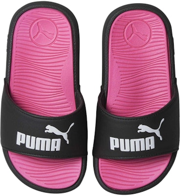 (Grade School) Puma Cool Cat 2.0 Slides Little Kid 'Black Knockout Pink' 390884-03 Shop (Grade School) Puma Cool Cat 2.0 Slides Little Kid 'Black Knockout Pink' 390884-03